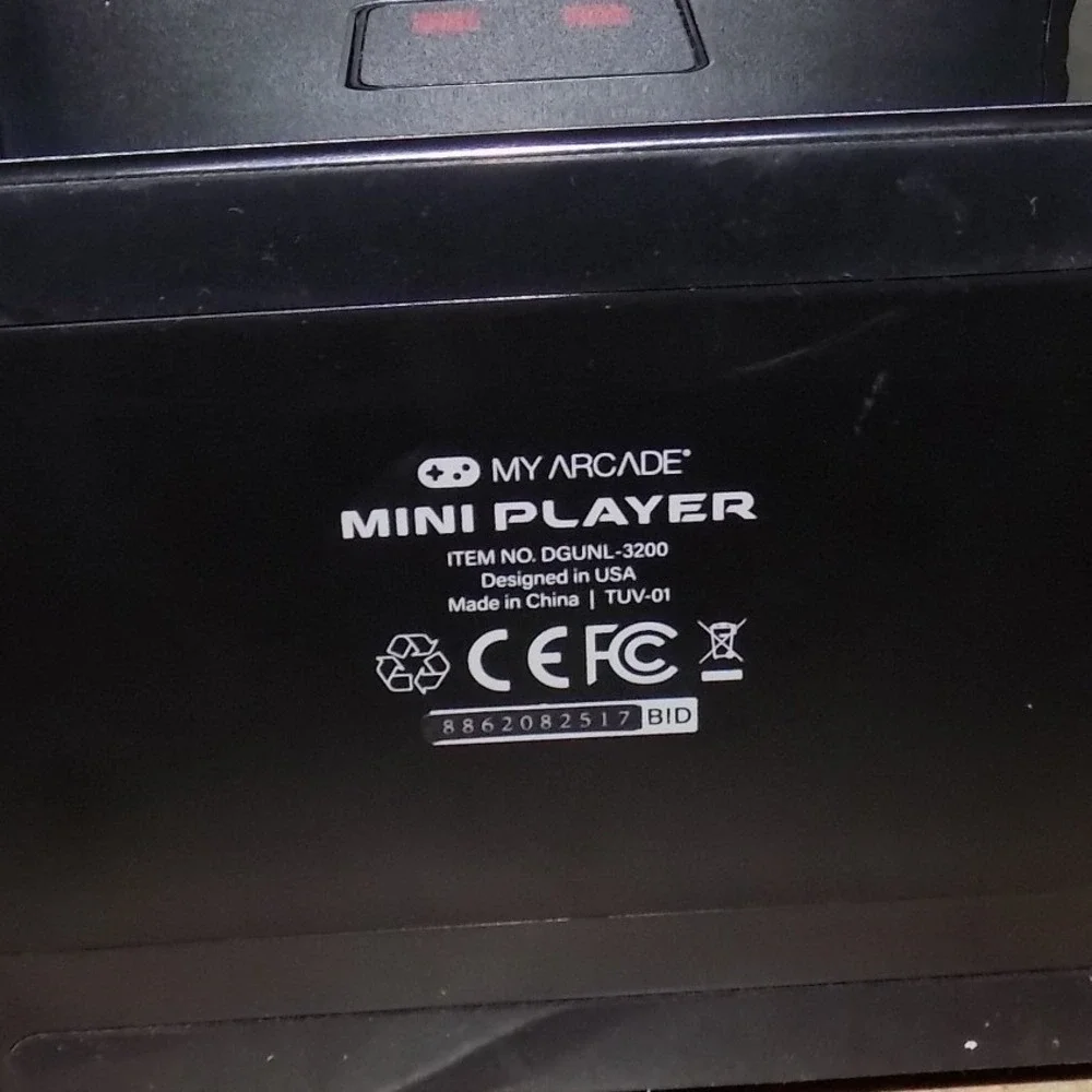 My Arcade Data East Classics Mini Arcade Cabinet Black
